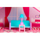Aga4Kids Puppenhaus 3 Spielebenen LISA Puppenstube Spielhaus