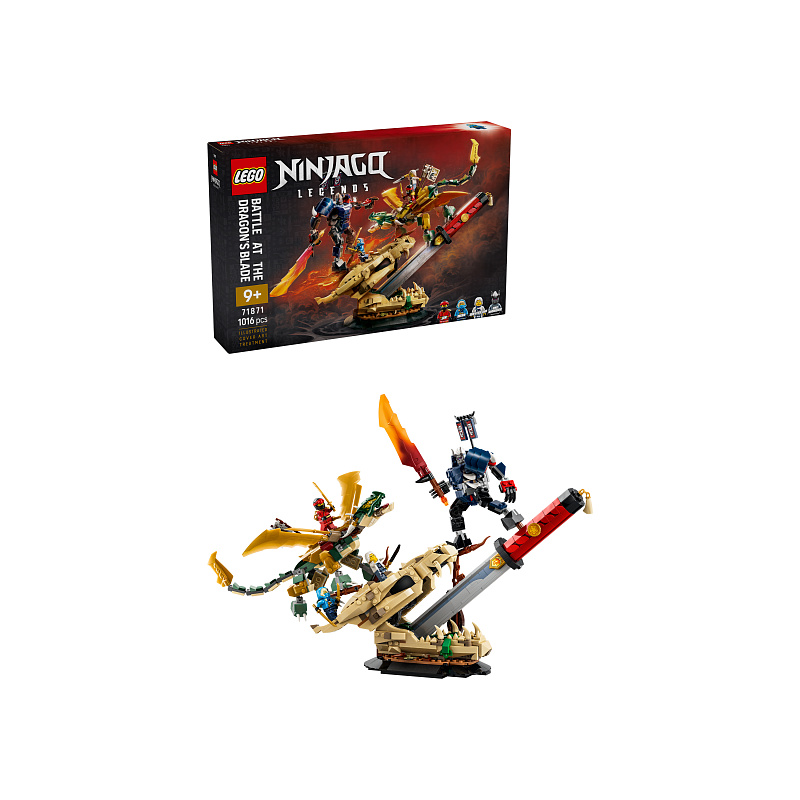 LEGO® NINJAGO 71871 Showdown auf der Drachenklinge