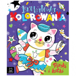 Aksjomat Brokatowa kolorowanka. Pieski i kotki KS1044 uniwersalny