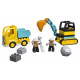 LEGO® DUPLO 10931 Náklaďák a pásový bagr