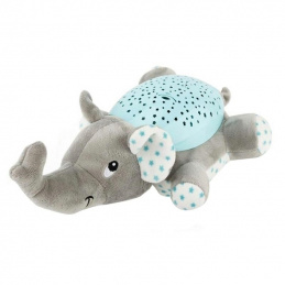 L67 PROJEKTOR PLUSZAK LAMPKA SŁOŃ+MUZYKA