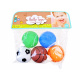 Gummibälle pfeifend 5er Set ZA3511