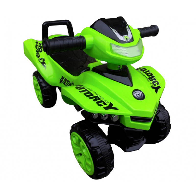R-Sport Quad-Fahrrad J5 Kinderlaufwagen Bobby Car Quad Grün