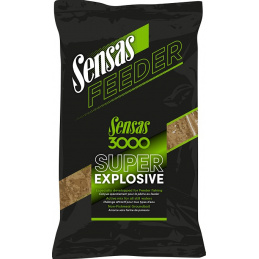 Sensas Sensas Grundfutter 3000 Feeder Super Explosive 1kg