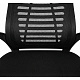 Aga Ergonomischer Bürostuhl Schreibtischstuhl,Drehstuhl MR2078 Schwarz