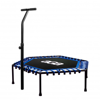 Aga FITNESS Trampolin 130 cm Blau + Griff Aga FITNESS Trampolin 130 cm Blau + Griff