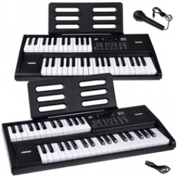 Organy KEYBOARD 61-klawiszy z funkcją podziału SPLIT + mikrofon IN0185 uniwersalny Organy KEYBOARD 61-klawiszy z funkcją podziału SPLIT + mikrofon IN0185 uniwersalny