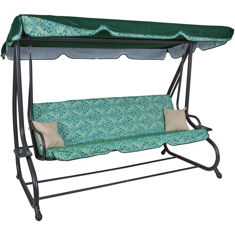 Aga Gartenschaukel XXXL COMFORT LUX Prestige Grün