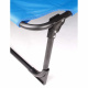 Linder Exclusiv klappbarer Garten-Liegestuhl mit vier Positionen MC37201BL Blau