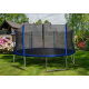 Aga SPORT FIT Trampolin 460 cm Blau + Schutznetz + Leiter