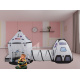 Aga4Kids Spielzelt,Kinderzelt Outdoor - Indoor Raumschiff
