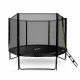 Aga SPORT PRO Trampolin 305 cm Schwarz + Sicherheitsnetz + Leiter