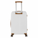 Aga Travel Kofferset 2 Teilig Hartschale - Koffer & Trolleys Set - Koffer Set 2 - Reisekoffer Set 2 Teilig - Hartschalenkoffer Set 2 Teilig - 2 Teiliges Trolley Set MR4670 Weiß