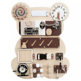 Aga4Kids Montessori Holztafel Bär