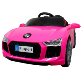 Cabrio B4 RÓŻOWY Pojazd na akumulator, autka dla dzieci pilot skóra - autko pozwrotowe Cabrio B4 RÓŻOWY Pojazd na akumulator, autka dla dzieci pilot skóra - autko pozwrotowe