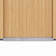 Aga Gartenhaus MR4056 – 6,6 m² verzinkter Stahl – 278x215x238 cm - Braun Holzdekor – große zweiflügelige Schiebetüren 127x171 cm – mit Lüftungsgittern