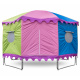 Aga Trampolin-Zelt 366 cm (12 ft) Bunt