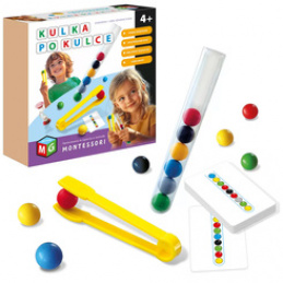 Multigra Gra edukacyjna MONTESSORI Kulka po kulce GR0786 uniwersalny