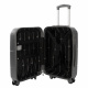Aga Travel Gepäck-Sets Kofferset Hartschale Koffer Reisekoffer Set 3 teilig Hartschalenkoffer Rollkoffer Set mit TSA Schloss und 4 Rollen MR4669 Grey
