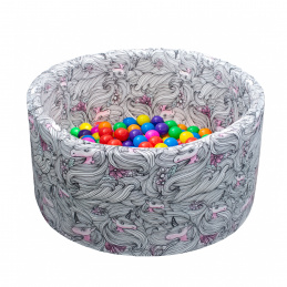 Aga Trockener Pool 90x40 cm mit Bällen Aga Trockener Pool 90x40 cm mit Bällen