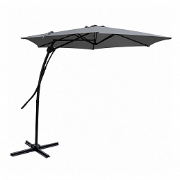 Linder Exclusiv Gartenschirm MC2006 350 cm Dunkelgrau
