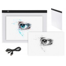 Aga Zeichentafel LED beleuchtete Skizzentafel A3