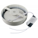 LED-Panel Deckenlampe Deckeleuchte CIRCULAR BRGD0117 225x35mm montiert - 18W - 230V - 1480Lm - warmweiß