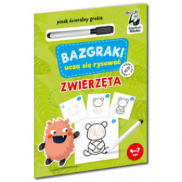 Kapitan Nauka Bazgraki uczą się rysować. Zwierzęta KS1198 uniwersalny