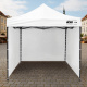 Aga Pavillon, Pop-up-Pavillon, Partyzelte, Faltpavillon  3x3m Weiß