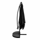 Aga Garten Sonnenschirm Konsolenschirm 300 cm Schwarz