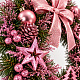 Aga Weihnachtskranz 40 cm Rosa