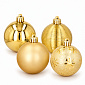 Aga Weihnachtskugeln MIX 6 cm 16 Stk. GIF5077 Gold