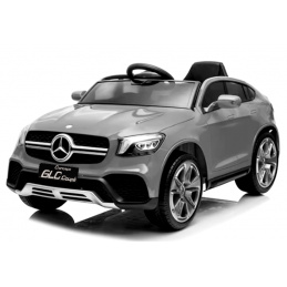 Mercedes GLC COUPE Concept 4x4 SZARY EVA SKÓRA Licencja Akumulator litowo-jonowy