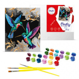 Malowanie po numerach Taniec kolibra KHO6590 40x50 AP0034 uniwersalny