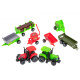 Aga Farm mit Tieren und Maschinen 49pcs