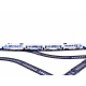Personenzug-Wagen 9m Strecke RC0467