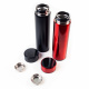 Aga Thermoskanne mit LED Temperaturanzeige 500ml Schwarz