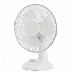 Aga Tischventilator 27 cm Weiß