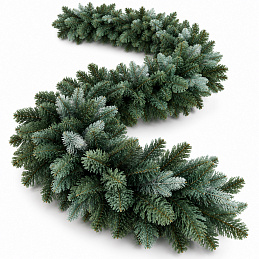 Aga Weihnachtsgirlande 270 cm verschneit