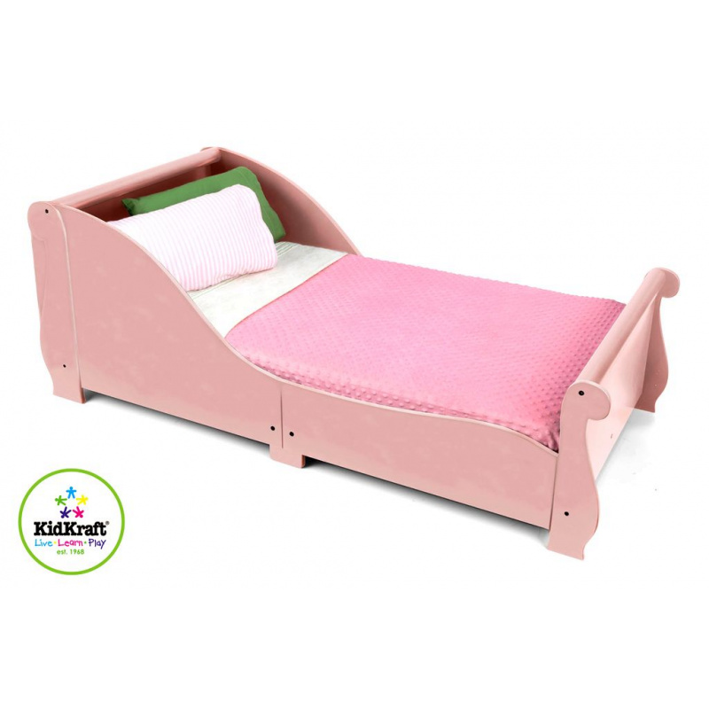 KidKraft Kinderbett SLEIGH Rosa 160x75 cm