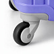 Linder Exclusiv PREMIUM COLOR ALUMINUM Hartschalenkoffer mit Aluminiumrahmen 3er Set Trolley Handgepäck Reisekoffer Koffer Leicht mit 4 Rollen Rollkoffer Hartschale TSA Schloss  MC3058  Flieder