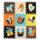 Aga Schaumstoff-Puzzlematte für Kinder 9 Teile farbig 85 cm x 85 cm x 1 cm