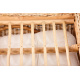 Aga Rattan-Sessel mit Hocker CONSUL RATTAN,Rattansessel mit Polsterung