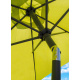 Linder Exclusiv Knick Sonnenschirm, Gartenschirm Ø 250 cm,mit Kurbelmechanismus Limette