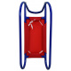 Rulyt Metallschlitten Rot-Blau