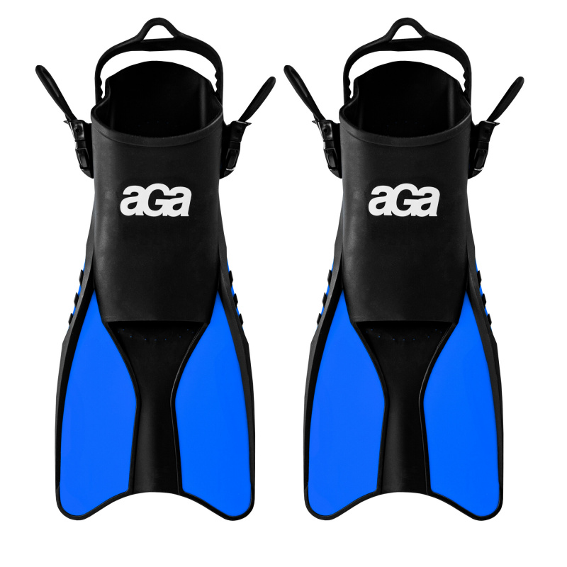Aga Flossen 42,5-47 Schwarz/Blau
