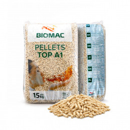 Holzpellets ENplus A1 15 kg Sackware – Heizpellets 6 mm, Fichte/Kiefer, Premium