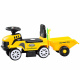 TRAKTOR Scooter mit Anhänger ZA3746 - Gelb