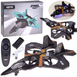 Zdalnie sterowany Dron myśliwiec Raptor świecący quadcopter RC0726 SR uniwersalny