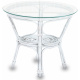 Aga Rattan-Garnitur BAHAMA Silber